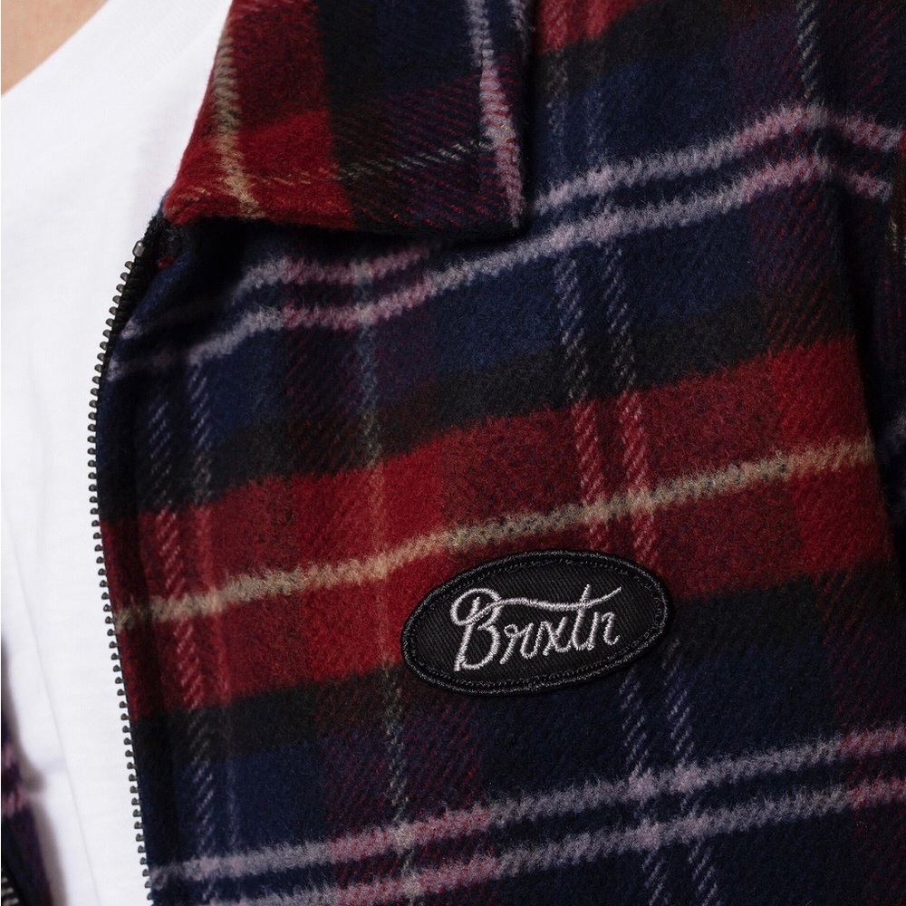 Brixton Utopia Cordovan Bomber Jacket - Picture 6 of 9